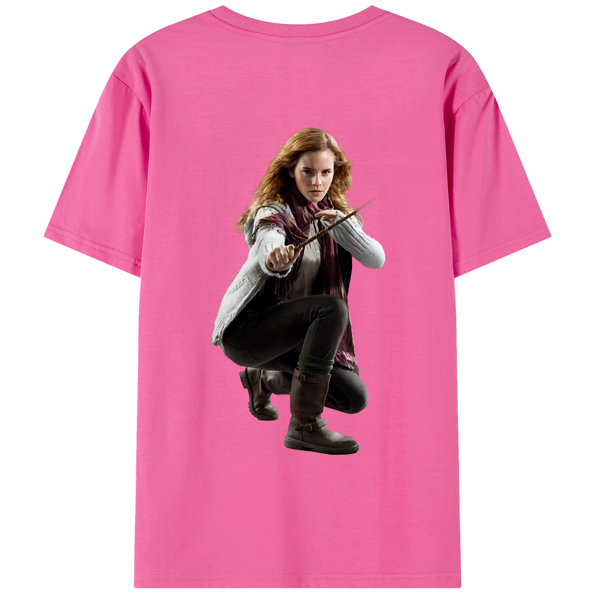 （画像用） Harry Potter ハリー・ポッターシリーズ レディース半袖Tシャツ(バックプリント)